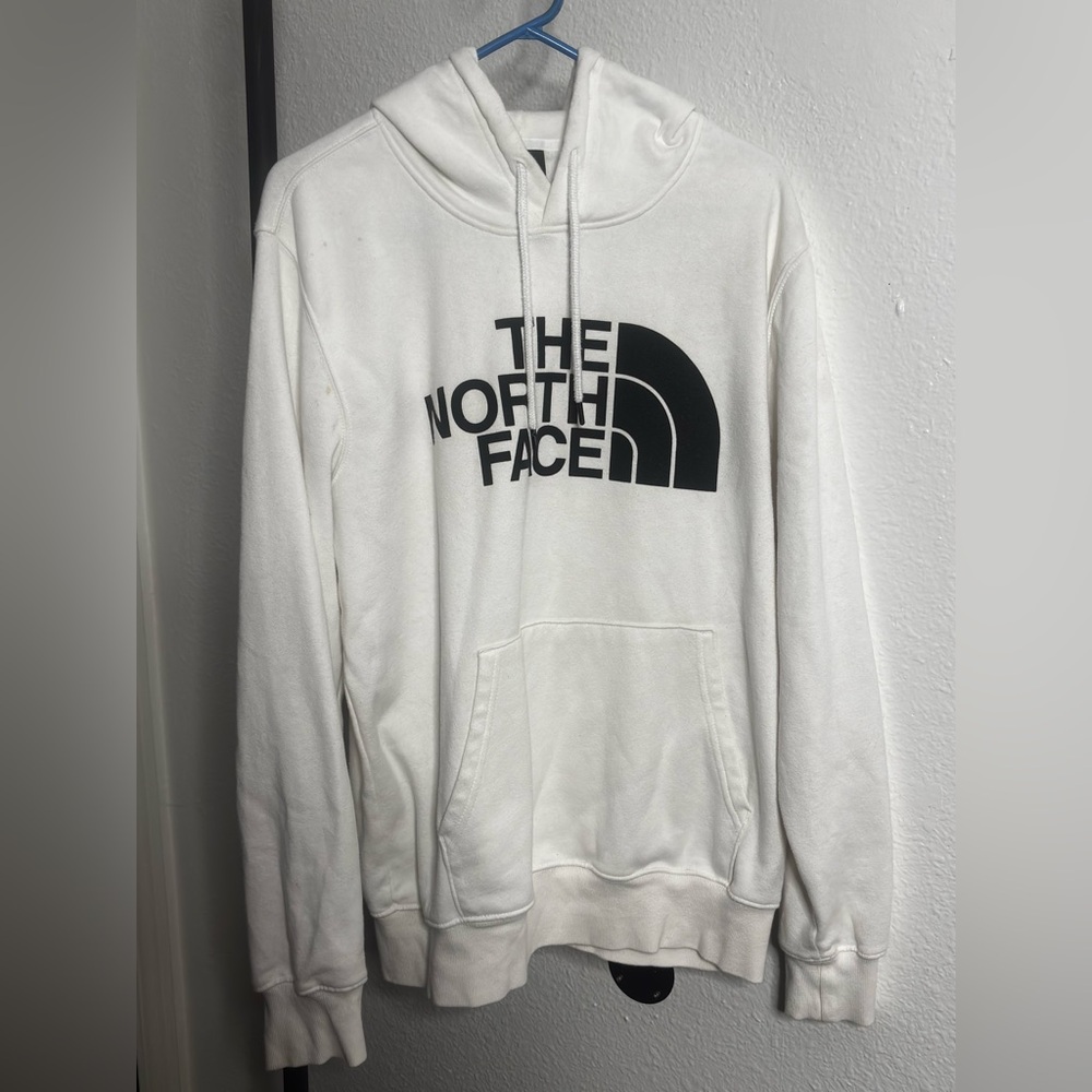The North Face White hoodie nwot Classic Pullover